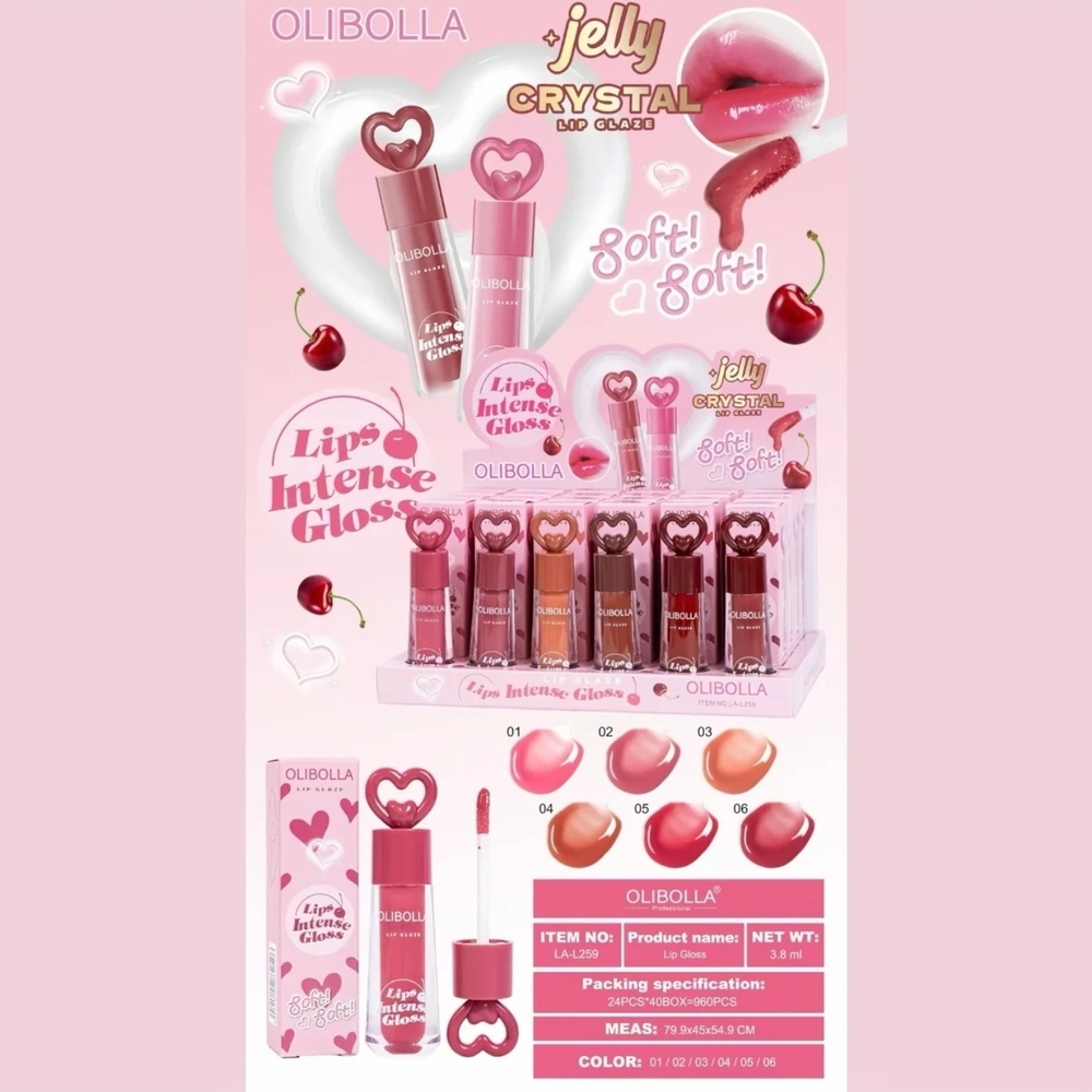 Olibolla Lip Intense Gloss Set
